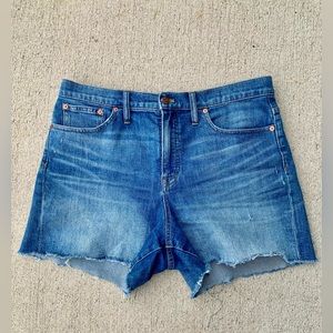 Madewell High Rise Denim Shorts